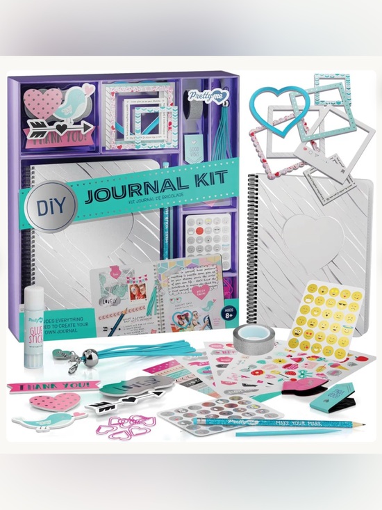 Other - NWT Pretty Me DIY Journal Kit, includes notebook & craft supplies